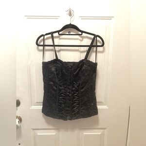TRIPP NYC Large Vintage Black Corset